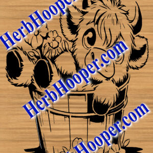 Highland Calf Pattern