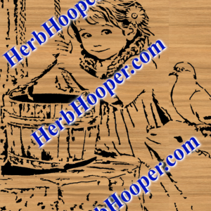 Girl at the well Pattern