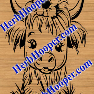 Sunflower Cow Pattern