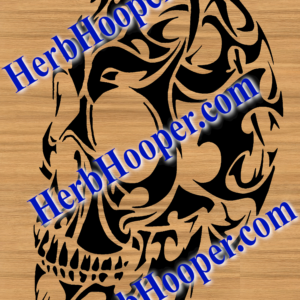 "Tribal Skull" Pattern